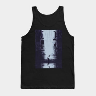 In the mist of the city. Tank Top